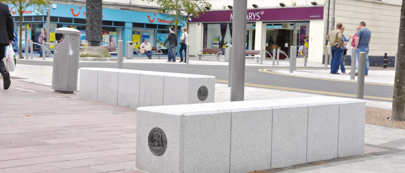 Newry public realm paving_streetscape_SMET