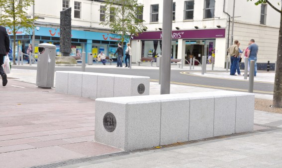 Newry public realm paving_streetscape_SMET