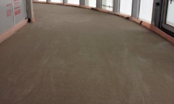 Laitance free SMET LiteFlo® Lightweight Flowing Floor Screed