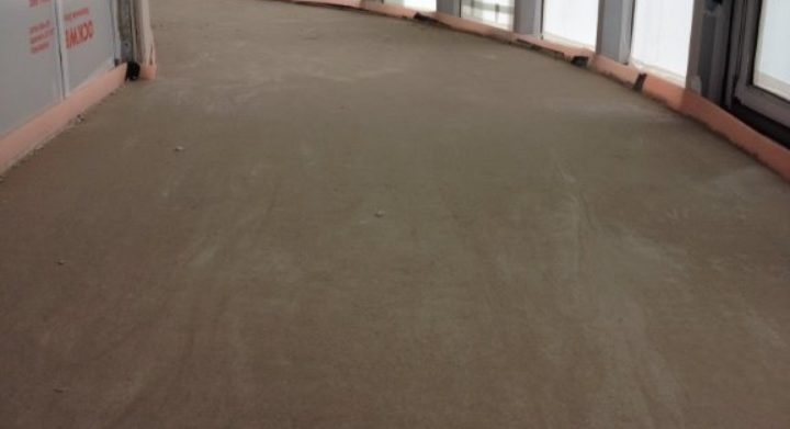 Laitance free SMET LiteFlo® Lightweight Flowing Floor Screed