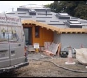 Fast Floor Screed Ltd – Ireland’s leading floor screed contractor - completed the floor screed application for this newly built German made,Griffner Haus