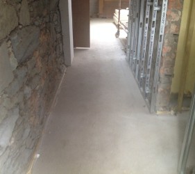 Private Home, Co. Waterford, Ireland_Brendan Doherty Screeding Services. Floor renovated with fast-track – rapid drying floor screed solution, allowing early flooring installation.