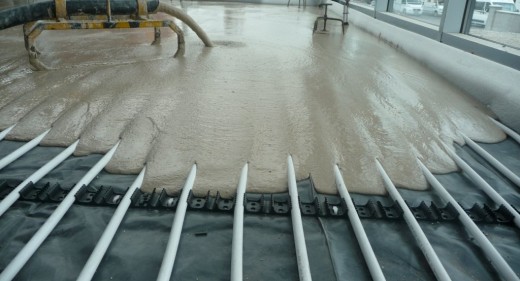 Smet Supported Partners choose Sudanit binders for their flowing screeds