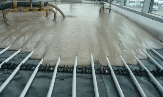 Smet Supported Partners choose Sudanit binders for their flowing screeds