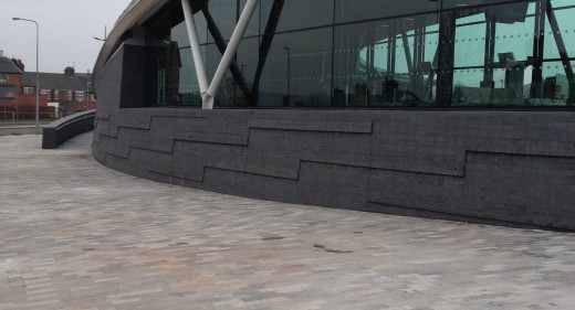 SMET in partnership with Vinci Construction UK supplied BS 7533 compliant bedding course, jointing and priming mortars for the £350million Stoke-on-Trent City Council City Sentral