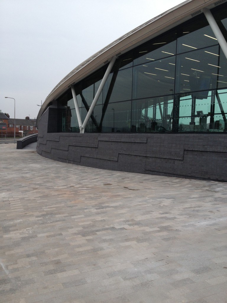 SMET in partnership with Vinci Construction UK supplied BS 7533 compliant bedding course, jointing and priming mortars for the £350million Stoke-on-Trent City Council City Sentral