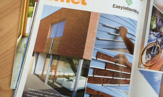 Exceptional energy efficiency in EasylationWall EWI using XPS