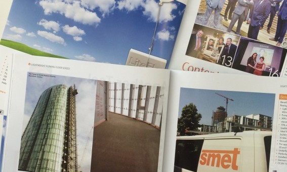 SMET LiteFlo® Lightweight Flowing Floor Screed - featured in Northern Builder vol 26