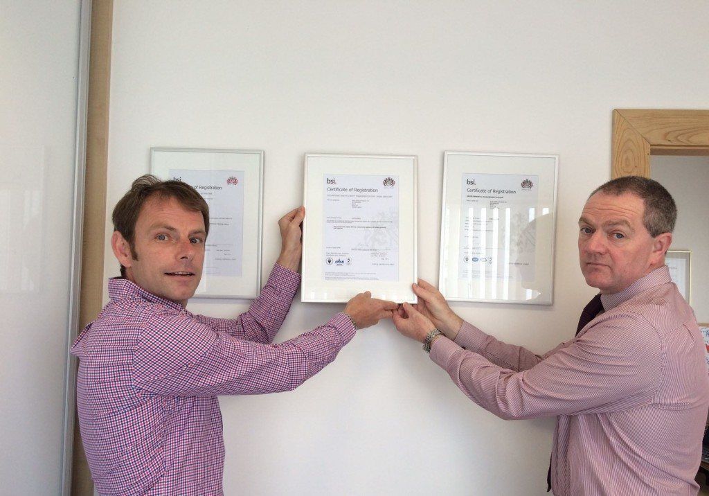 SMET adds to ISO 9001 and ISO 14001 with OHSOS ISO 45001 Occupational Health and Safety Management, by the British Standards Institute.