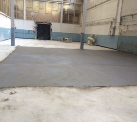 SMET supplied Sopro Rapidur® B5 Rapid Drying Screed Binder to Smet Supported Partner, Brendan Doherty Screeding Services, for the flooring renovation of 150 m2 @ 30mm to 90mm bonded in Cadbury's Dublin