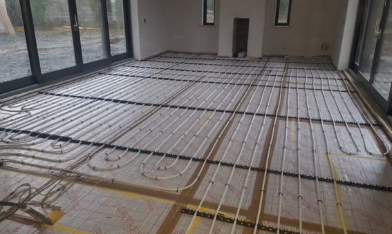 UFH_Fast Floor Screed_Forest Farm, Co Kildare
