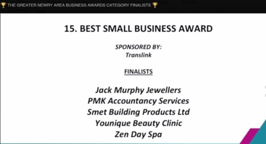 Best Small Business Award 2017