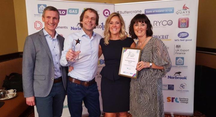 SMET wins Best Small Business Award 2017_presented by Translink