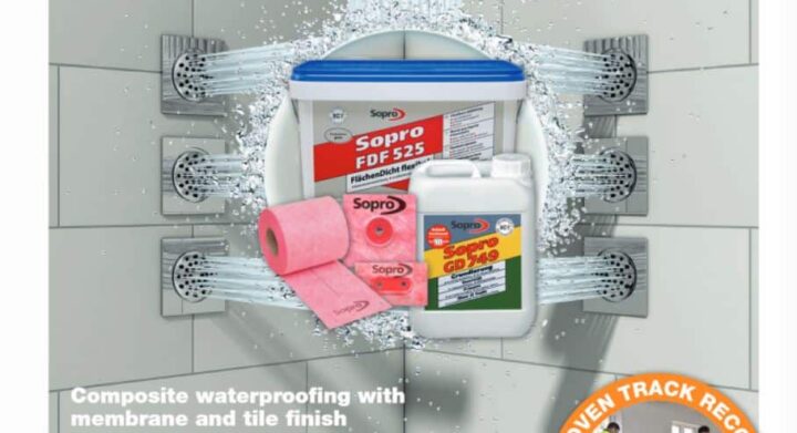 SMET Tanking Masters_composite waterproofing with membrane and tile finish