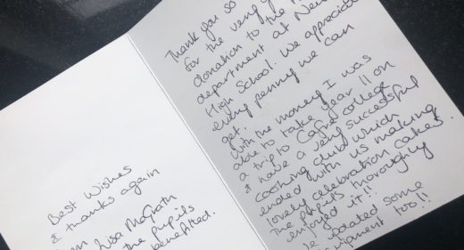 Newry High School Cookery Club_SMET sponsors