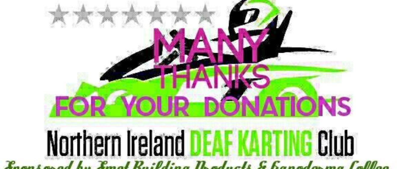 Northern Ireland Deaf Karting Club 2016 for France Euronations on Saturday 11th June