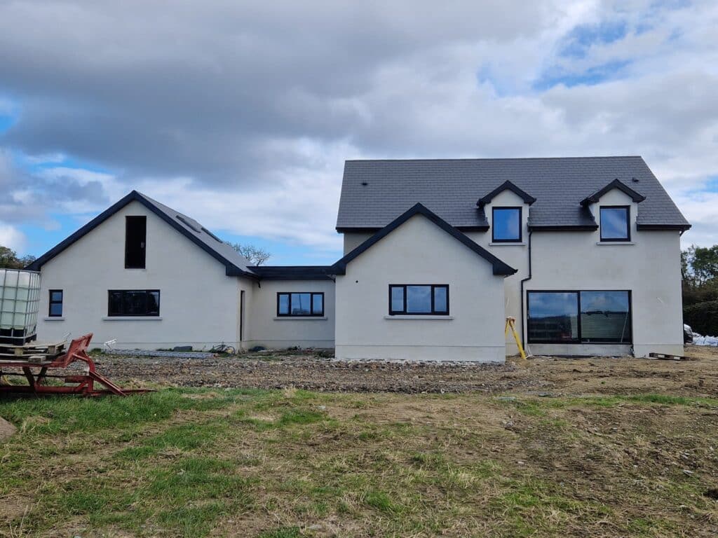 bauprotec 850M_Machine Applied External Render _self build home_Remark Plastering Ltd