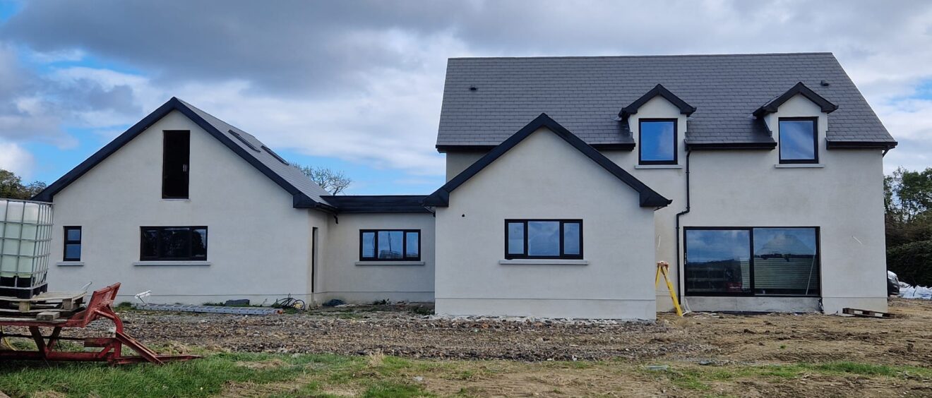 bauprotec 850M_Machine Applied External Render _self build home_Remark Plastering Ltd