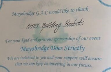 Mayobridge Does Strictly | SMET Sponsors