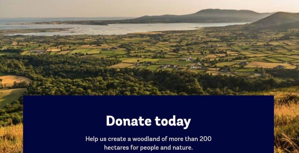 Woodland Trust | Mourne Park Appeal | SMET donates to the worthy cause 2022
