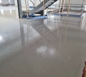 600m2 SMET LiteFlo® Screed _McDaid Screeding _Bullring Centre