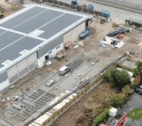 Lidl Maynooth, image courtesy of McCallion Group - principal contractor
