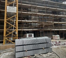 Mobile Screed Factory | Alpha-Hemi Hydrate Screed for apartments | 3500m2 in 6 days | Fast Floor Screed Ltd