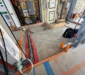 Available in UK from SMET | SMART® is a fast track, lightweight, void forming renovation system | 500m2 floor renovation in York Terrace London