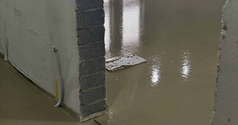Fast Floor Screed Ltd | Mobile Screed Factory | Alpha Hemi Hydrate Screed for apartments | 3500m2 in 6 days
