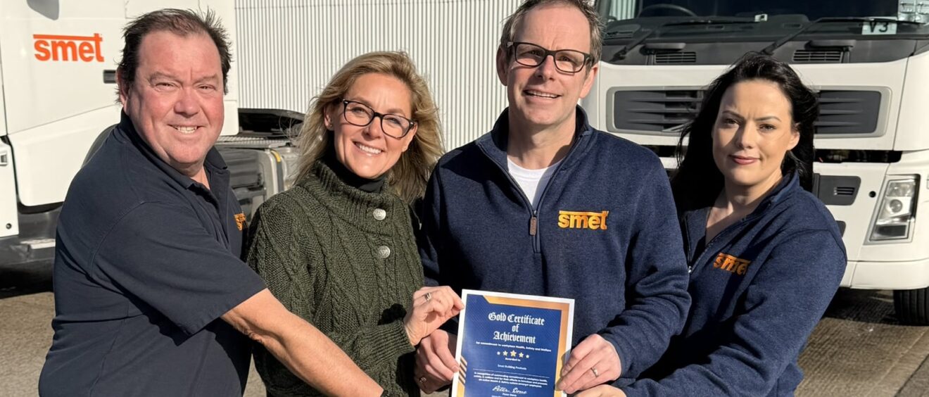 SMET teamGold Certificate of Achievement for Commitment to Health & Safety by Peninsula on Feb 2026