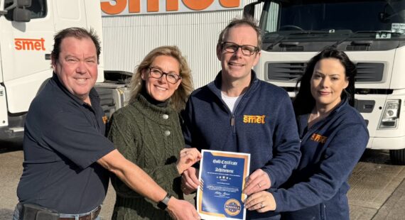 SMET teamGold Certificate of Achievement for Commitment to Health & Safety by Peninsula on Feb 2026